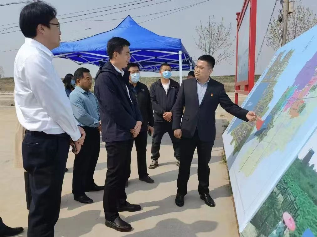 乐陵市委书记王晓勇一行莅临天津恒运能源集团旗下清洋湖公司参观考察